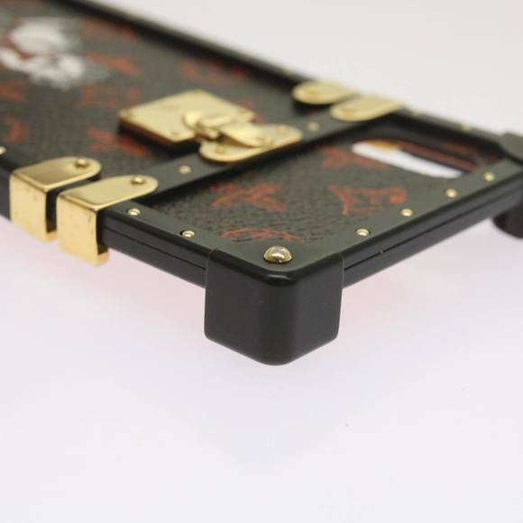LOUIS VUITTON Transformed Monogram Cat Eye Trunk iPhone Case M63891 Auth 66181 - Picture 15 of 16